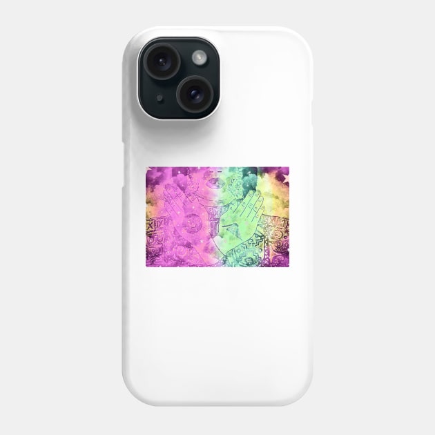 Mayan Galaxy Model No. 2 Phone Case by asanaworld