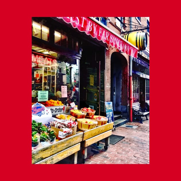 Boston MA - Fruit Stand by SusanSavad