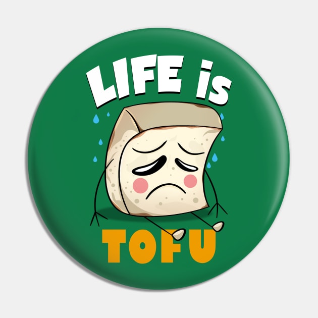Funny Sad Kawaii Cute Tofu Food Cartoon Life Funny Quote Meme Pin by Keira's Art