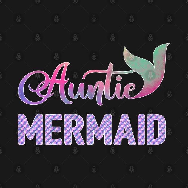 Auntie Mermaid by LotusTee