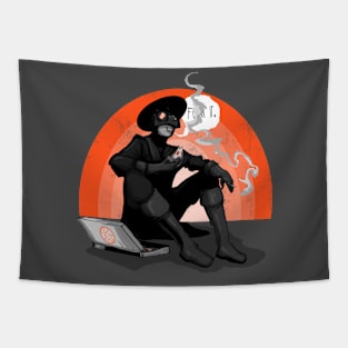 Plague Vacation Tapestry