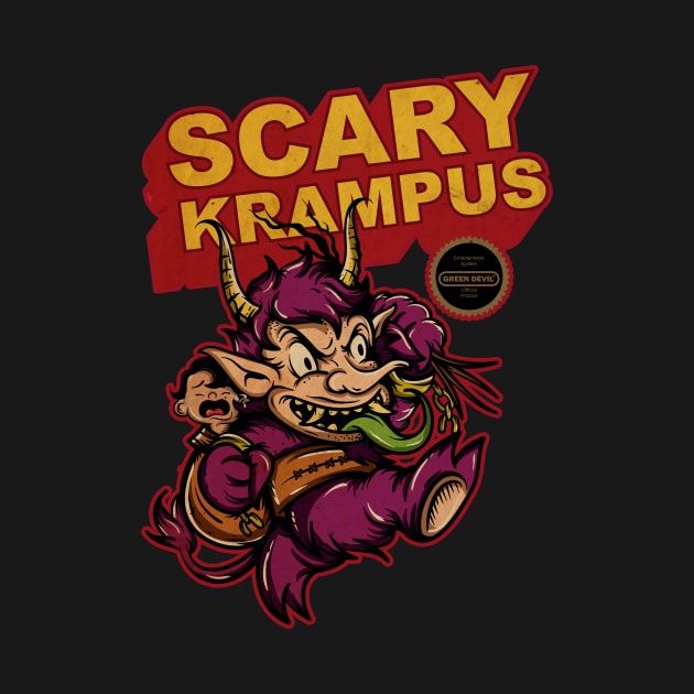 Scary Krampus by Greendevil