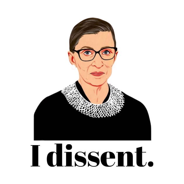 RBG Ruth Bader Ginsburg by LaurelBDesigns