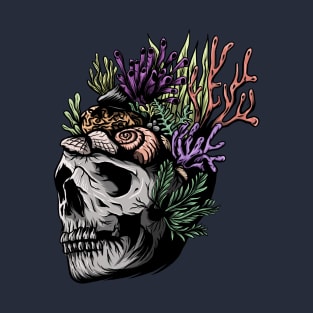 skull coral T-Shirt
