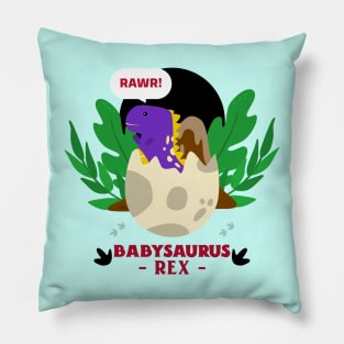 Babysaurus Rex | Cute Dino Baby Pillow