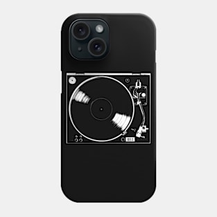 Turntable - Vinyl Record Analog Record Music Producer Phone Case