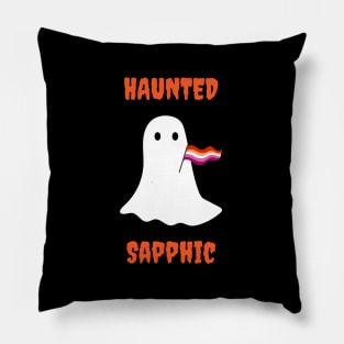 Haunted Sapphic Pillow