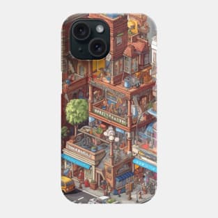 Isometric city Phone Case