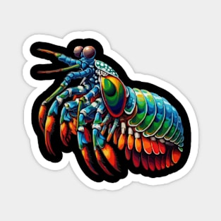 Peacock Mantis Shrimp Magnet