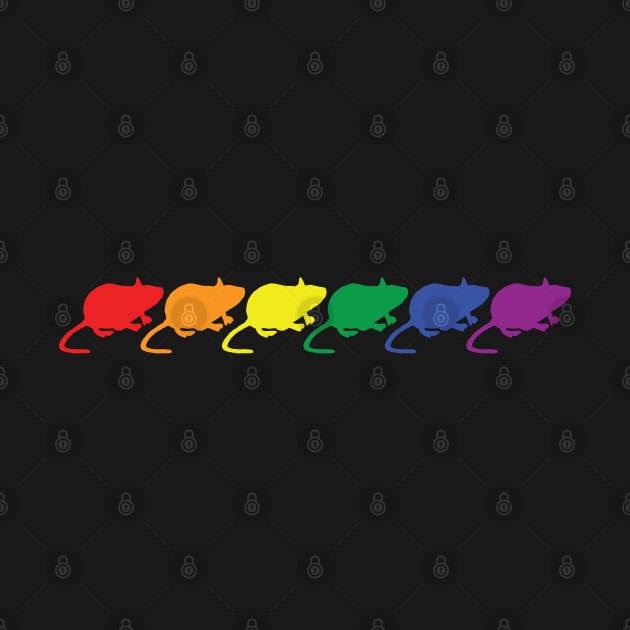 Rat Pride Rainbow by ellenhenryart