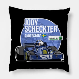 Jody Scheckter 1976 Anderstorp Pillow