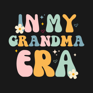 In My Grandma Era - Groovy Mother's Day Baby Announcement T-Shirt