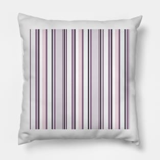 Vertical stripes in purple color harmony Pillow