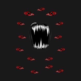 Diablo grin - evil eyes T-Shirt