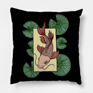 koi square Pillow