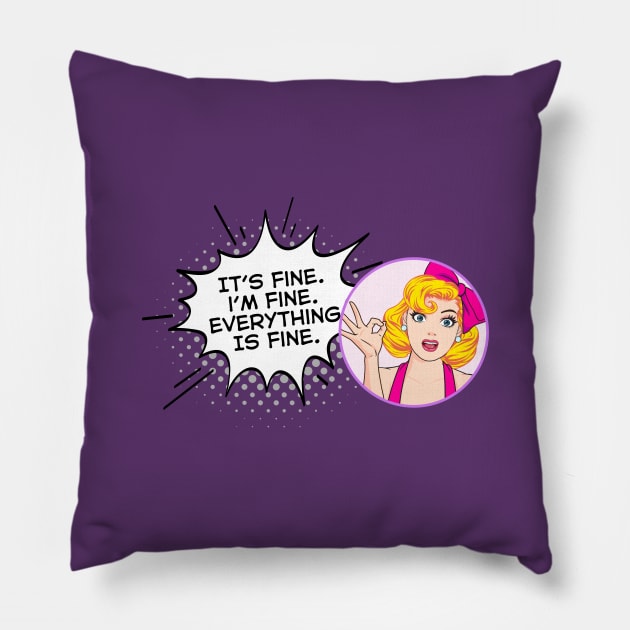 Super Mom Pillow by THINK. DESIGN. REPEAT.