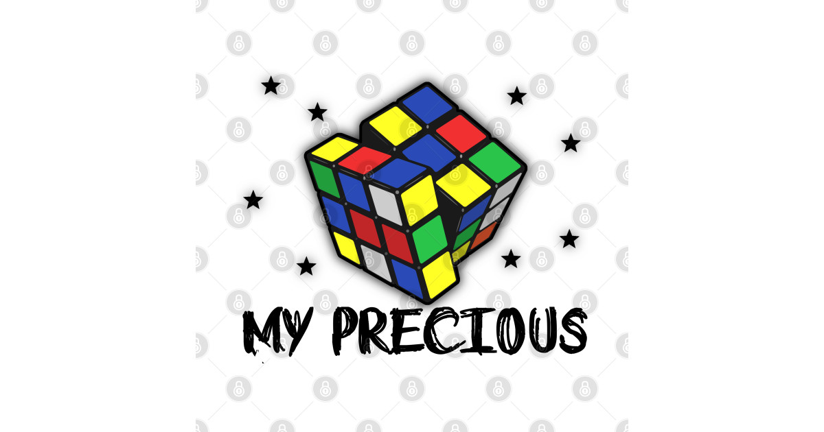 RUBIKS CUBE - My Precious - Rubiks Cube - Notebook | TeePublic