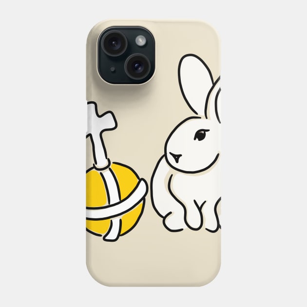 Unsuspecting Rabbit Phone Case by MINNESOTAgirl