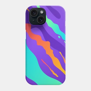 Beautiful and colorful abstract design Phone Case