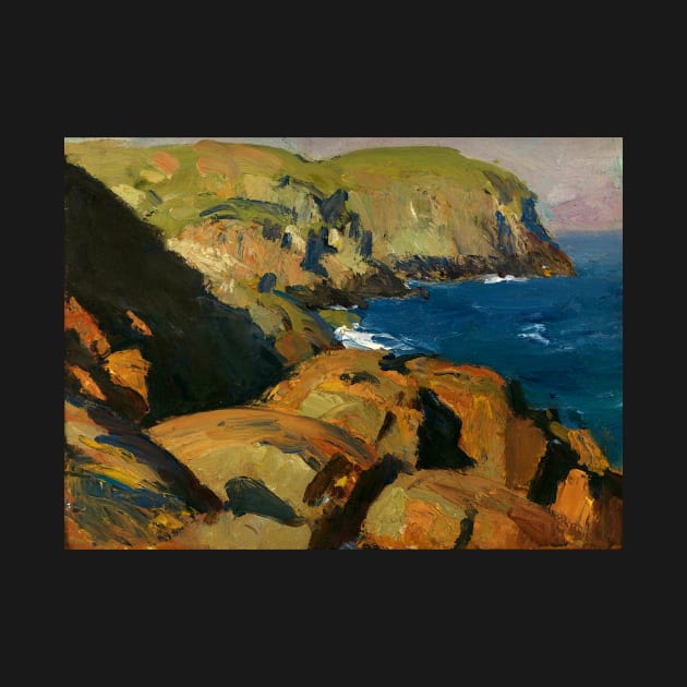 High Resolution Edward Hopper Blackhead Monhegan 1916 by tiokvadrat