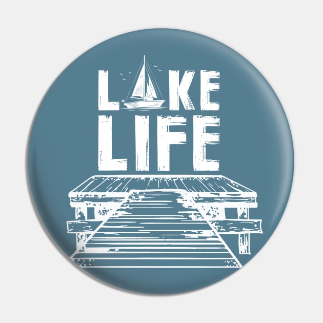 Lake Life on the Dock Pin by GreatLakesLocals