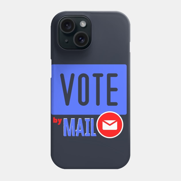 Vote By Mail Phone Case by TJWDraws