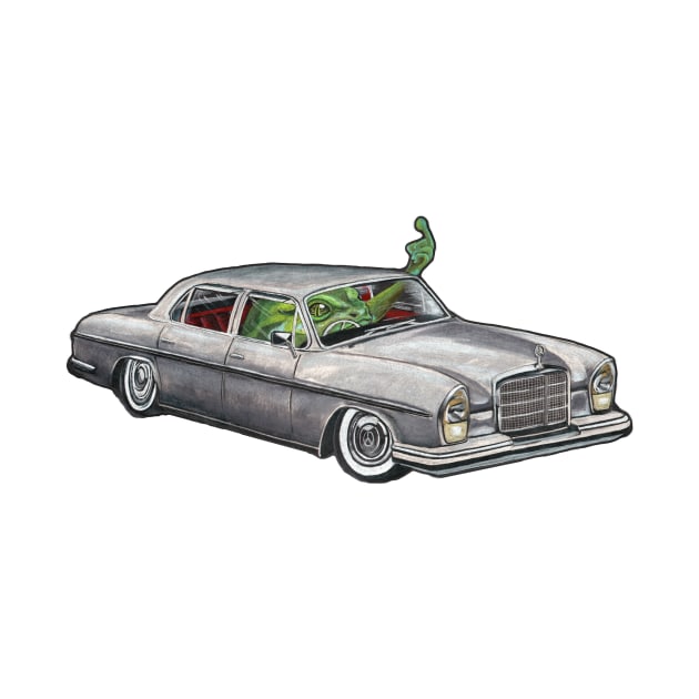 Frog Finger Car by DeclanTIGERIllustration