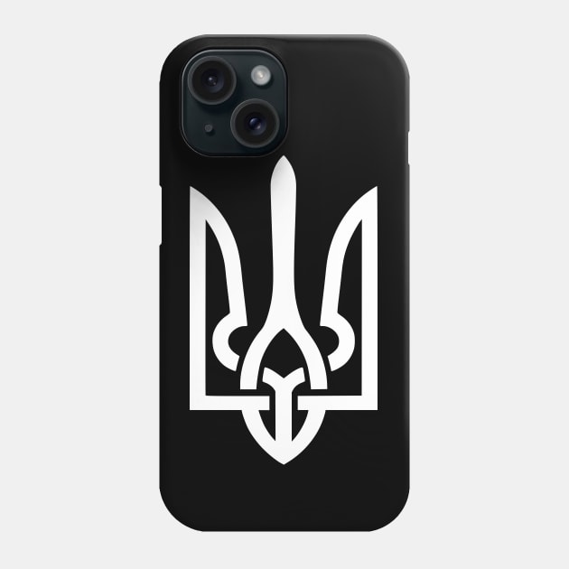 Ukraine Tryzub Symbol Phone Case by Yasna