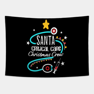 Santa-Critical-Care-Christmas-Crew Tapestry