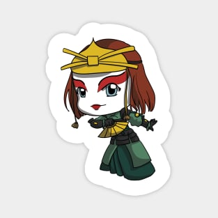 Avatar: The Last Airbender Chibi Suki sticker Magnet