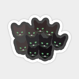 Cats together Magnet