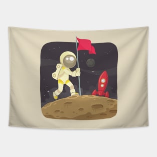 Space Landing Tapestry