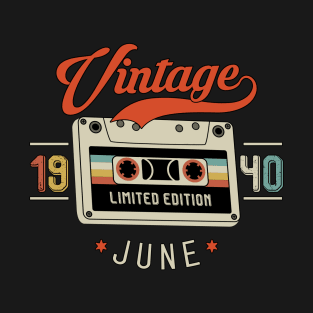 June 1940 - Limited Edition - Vintage Style T-Shirt