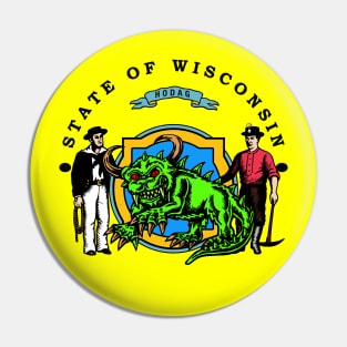 WISCONSIN HODAG Pin