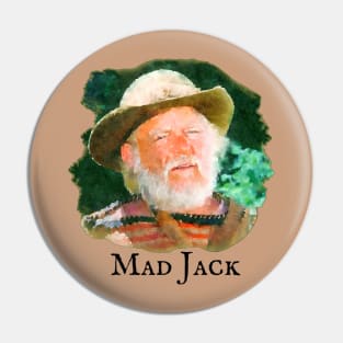 Mad Jack from Grizzly Adams Pin