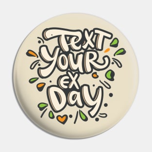 National Text Your Ex Day – October 30 Pin