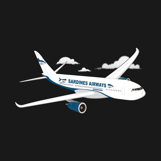 Sardines Airways by Manikool