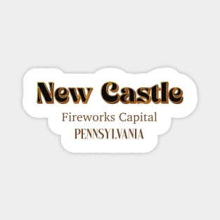 New Castle Fireworks Capital Magnet