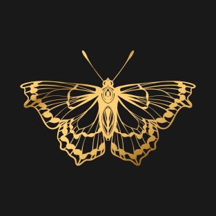 Gold Butterfly T-Shirt