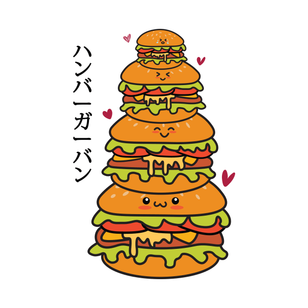 Hamburger Stack by nhatartist