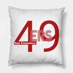 49ers Pillow