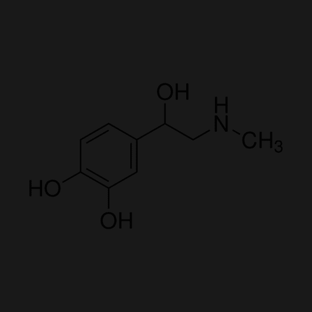 Epinephrine Molecule by annmariestowe