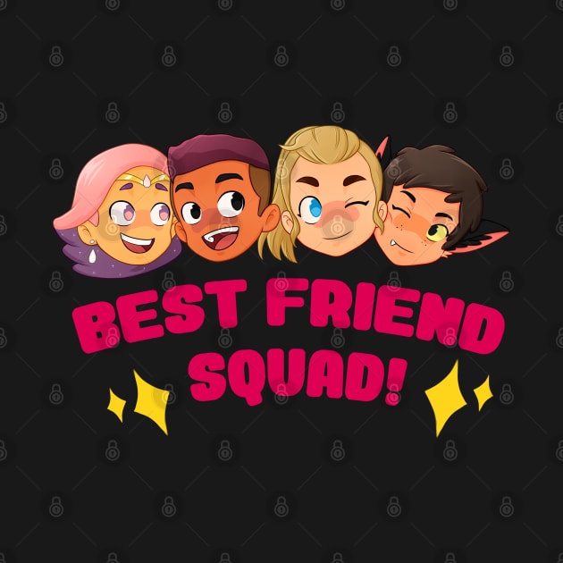 Best Friend Squad She-Ra by HeyMrDeath