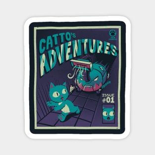 Catto Adventures by Tobe Fonseca Magnet