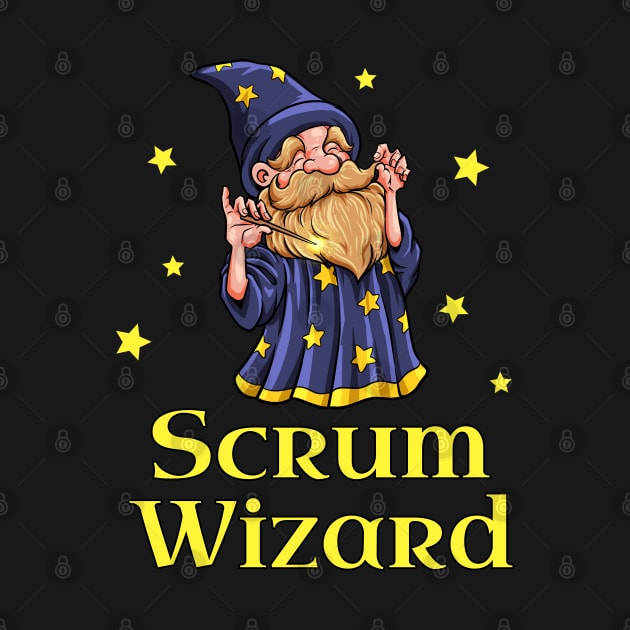 Scrum Wizard - Scrum Master by Modern Medieval Design