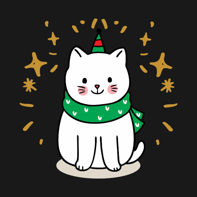 fanny cat christmas by FircKin