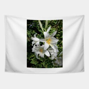 White Lily Tapestry
