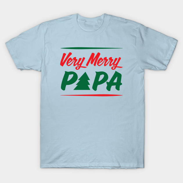 Discover Very Merry Family - Very Merry Papa - Family Christmas Matching - T-Shirt