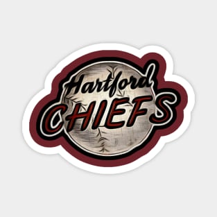 Hartford Chiefs Baseball Magnet