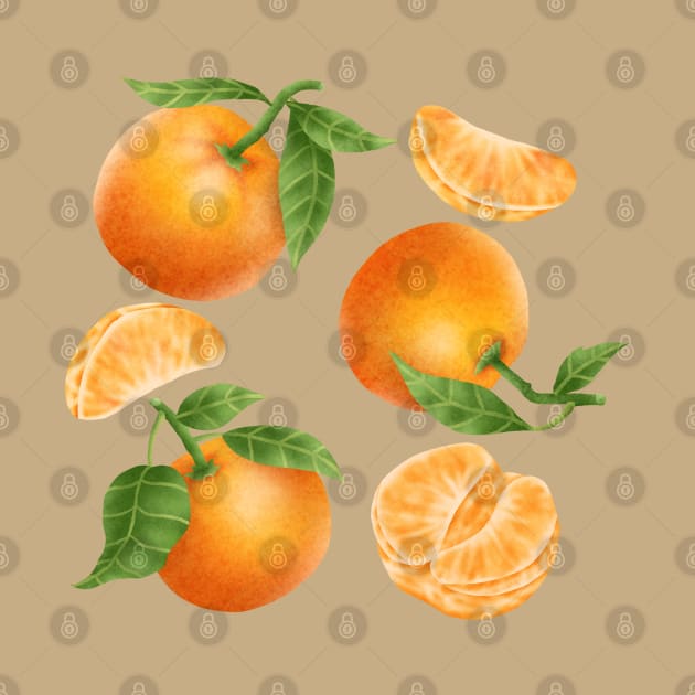 Tangerines by CleanRain3675